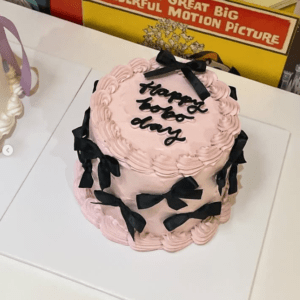 絲帶蛋糕